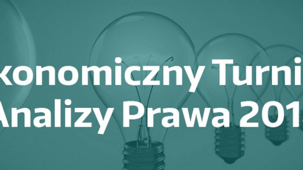 Pierwszy w Polsce konkurs z ekonomicznej analizy prawa dla studentÃłw.