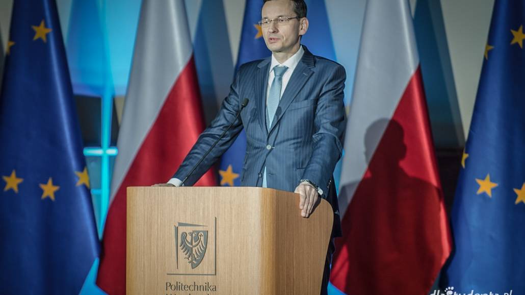 Premier Mateusz Morawiecki odwiedził Politechnikę Wrocławską