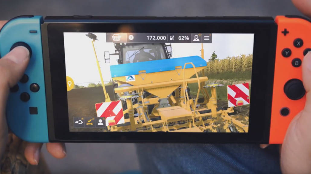 Farming Simulator 20 na Nintendo Switch