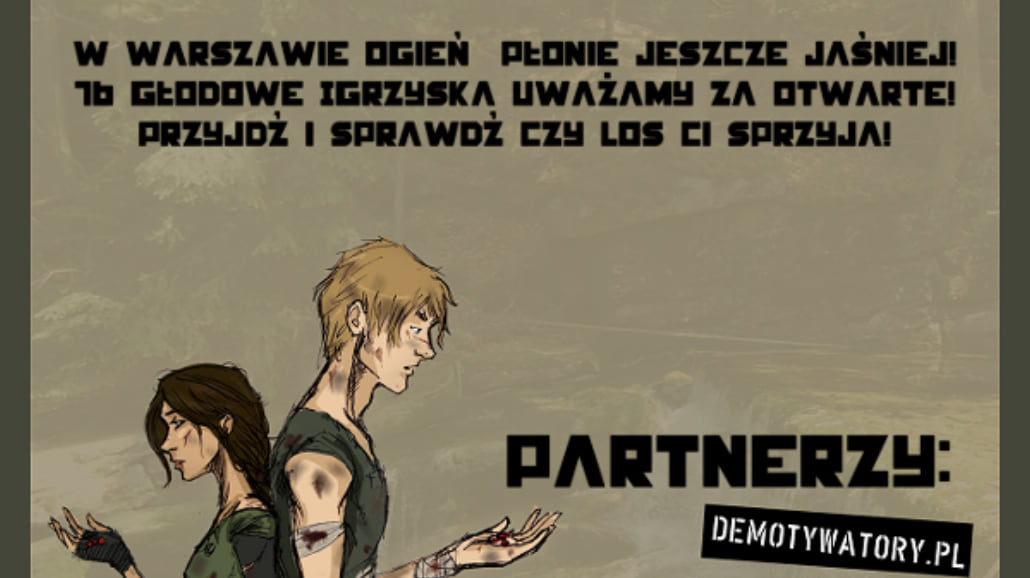 Zlot fanów "Igrzysk śmierci" w Warszawie