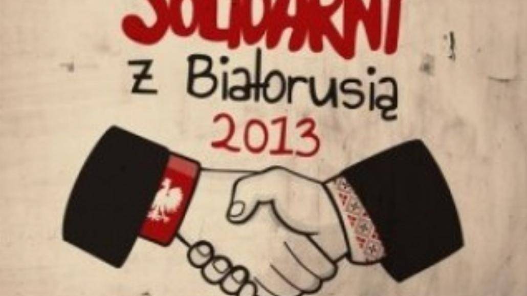 Solidarni z Białorusią 2013