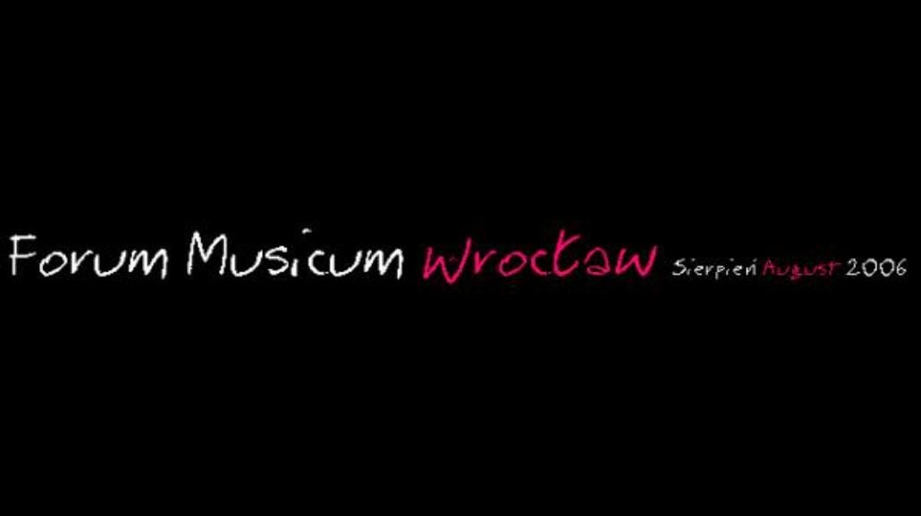 Forum Musicum już w sierpniu!