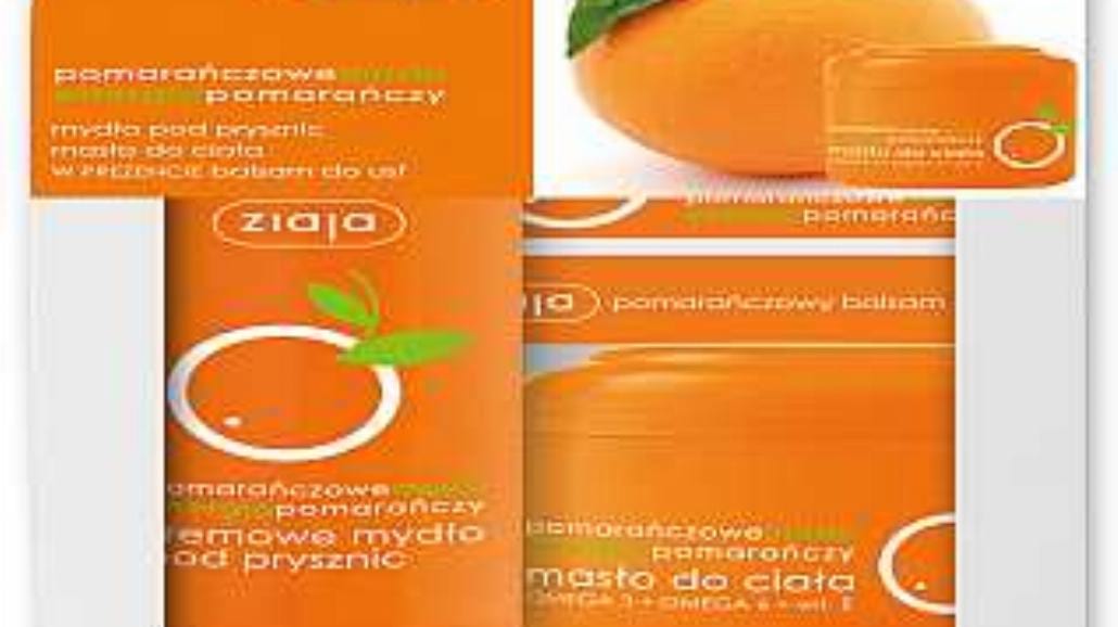 Pomarańczowa seria kosmetyków Ziaja