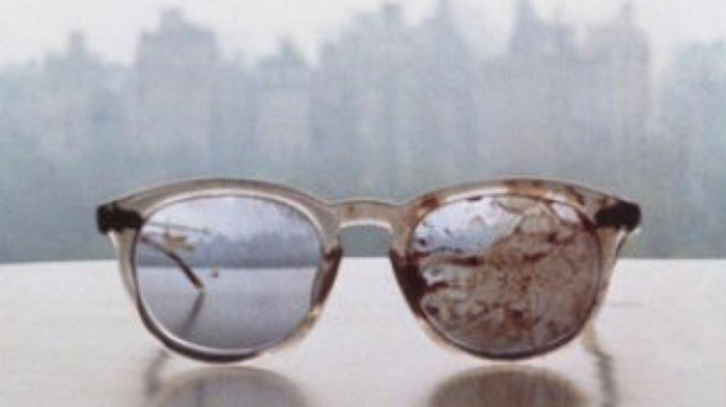 Yoko Ono: zakrwawione okulary Lennona