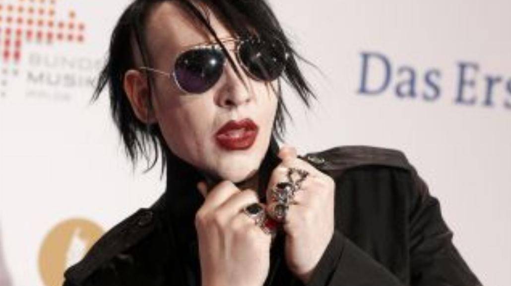 Marilyn Manson zemdlał na koncercie (WIDEO)
