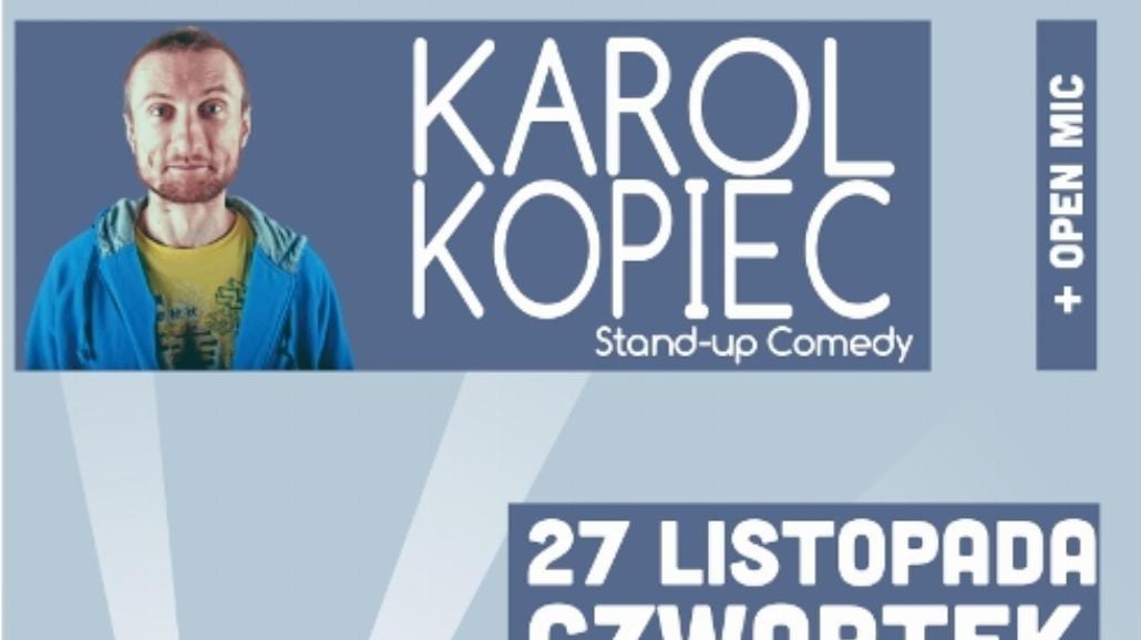 Karol Kopiec i Stand Up Silesia w katowickej Białej Małpie