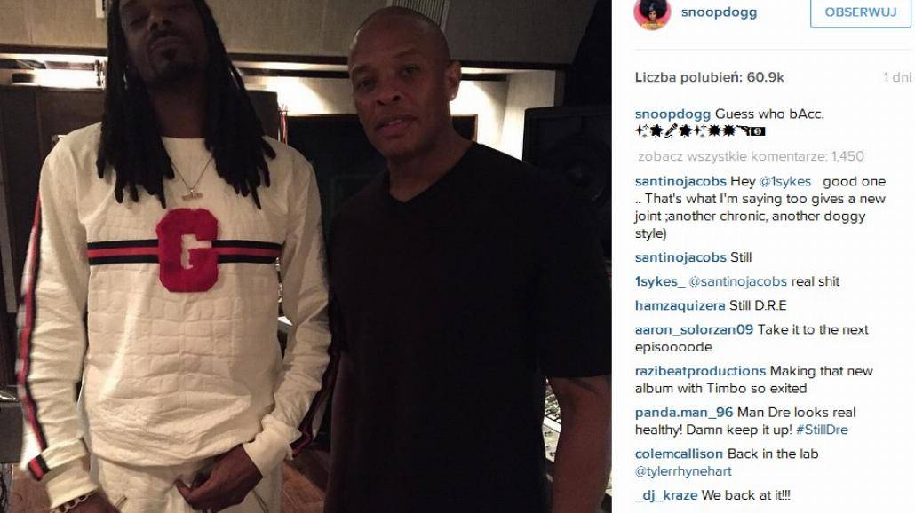 Snoop Dogg i Dr Dre znowu razem? [WIDEO]