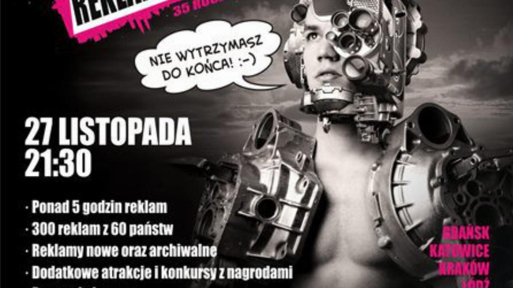 Muzyka i gwiazdy filmowe w reklamach, czyli 35. Noc Reklamożerców