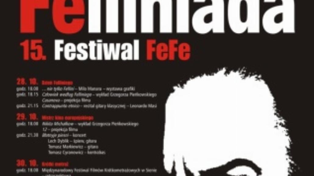 15. Festiwal Filmowy FeFe Felliniada