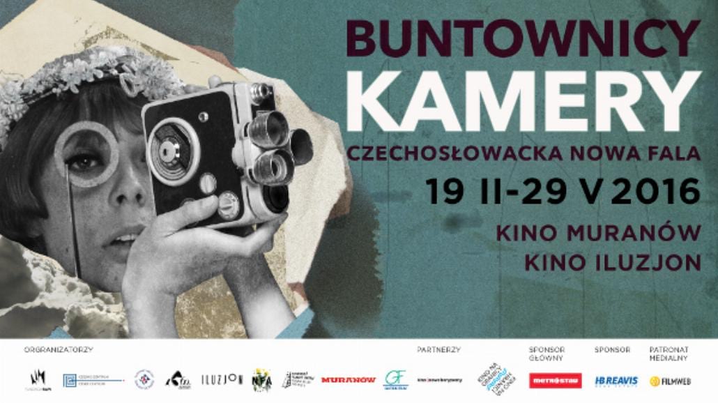 Buntownicy kamery - czechosłowacka Nowa Fala na festiwalu w Warszawie