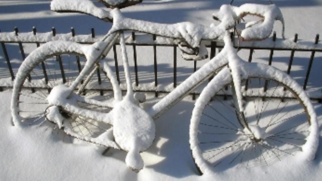 Pedałuj na rowerze nawet zimą!