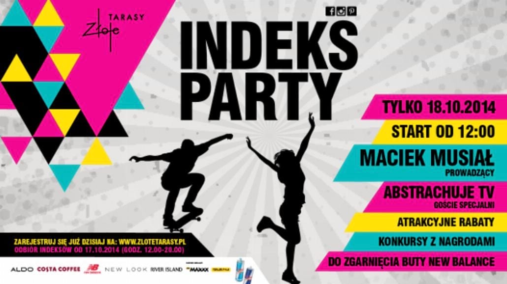 Maciej Musiał na Indeks Party