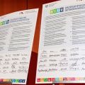 WSAiB w Gdyni podpisała Deklarację Społecznej Odpowiedzialności Uczelni - DSOU, 2019, Zasady, Postanowienia, Gdynia