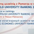 Uniwersytet Gdański w prestiżowych rankingach międzynarodowych - rankingi, zestawienia, pozycja, kryteria