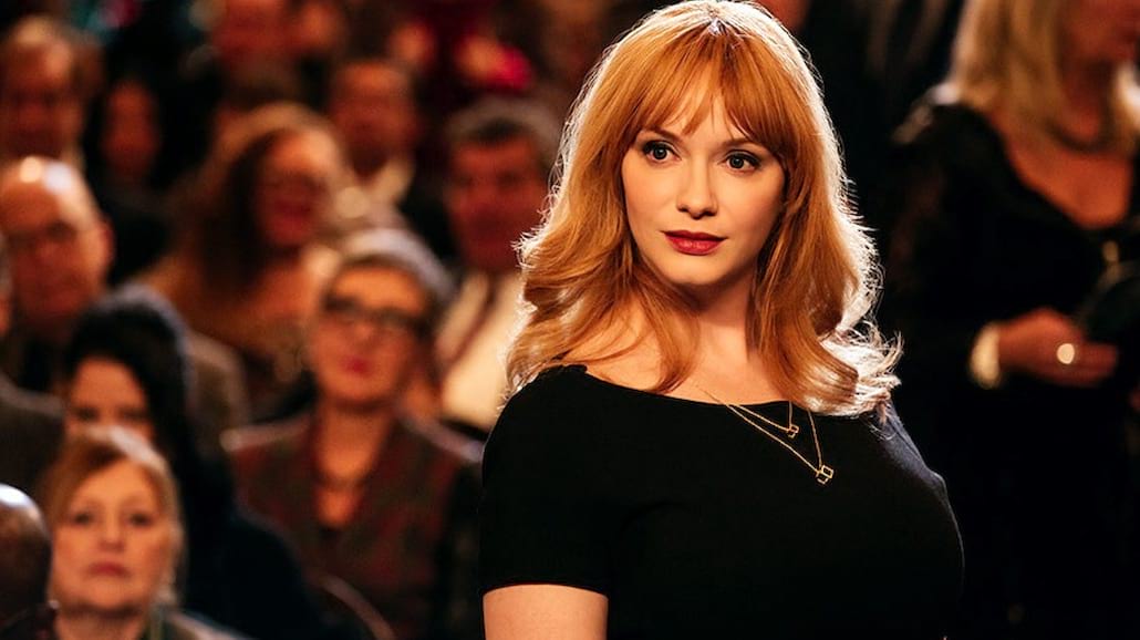 Christina Hendricks - niegrzeczna dziewczynka złego Mikołaja