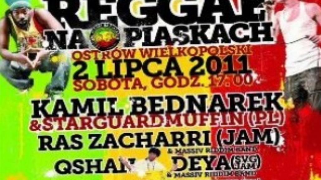 Reggae na Piaskach już 2 lipca
