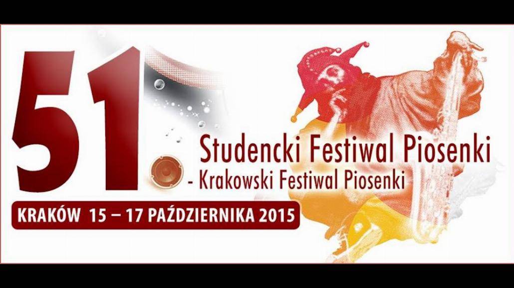 51. Studencki Festiwal Piosenki w Krakowie rusza w październiku
