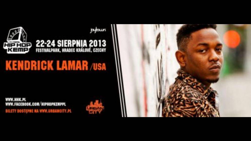 Kendrick Lamar headlinerem na Hip Hop Kempie!