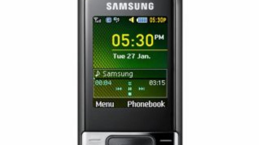 Samsung C3050 - po pierwsze wygoda