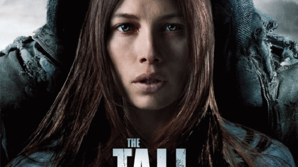 Jessica Biel na plakacie thrillera "The Tall Man"