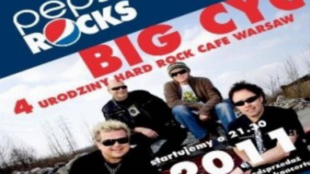 Big Cyc w Hard Rock Cafe Warsaw